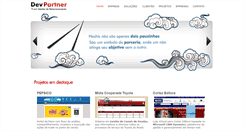 Desktop Screenshot of devpartner.com.br